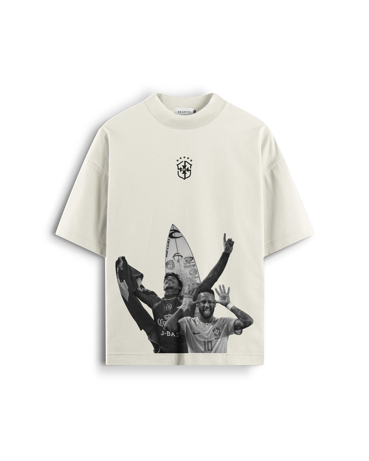 OVERSIZED DUPLA BRASILIDADE — Off White — frente