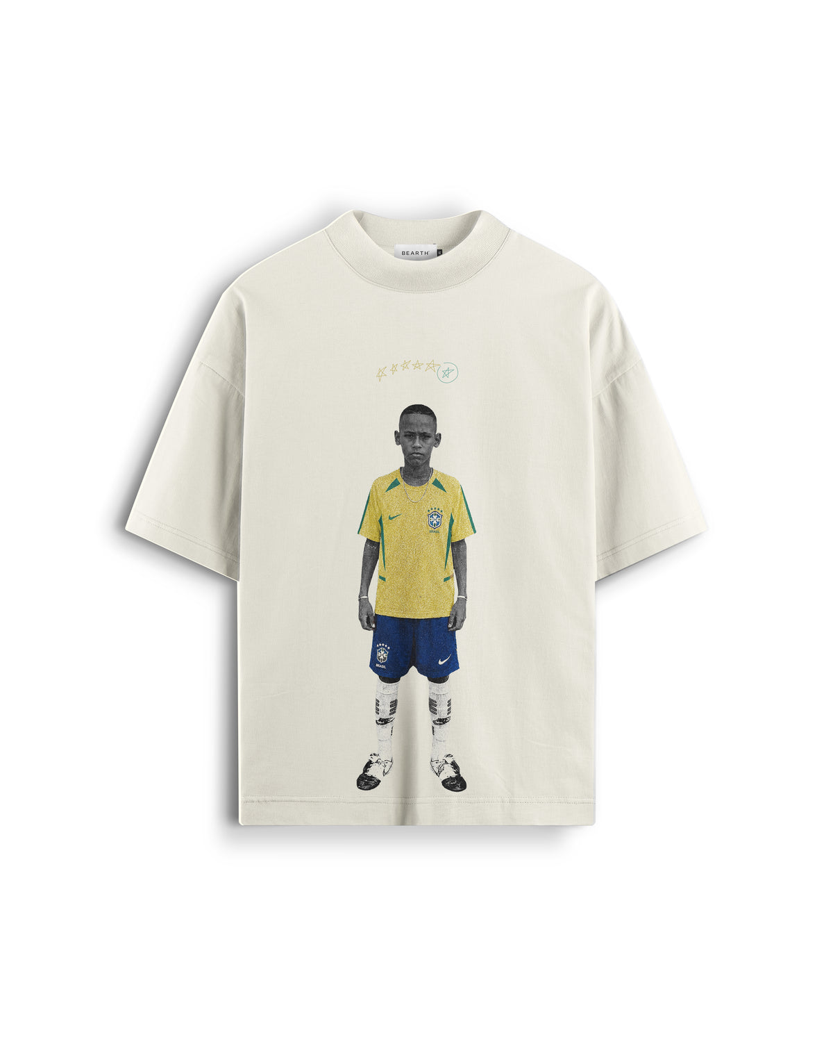 OVERSIZED MENINO DA VILA — Off White — frente