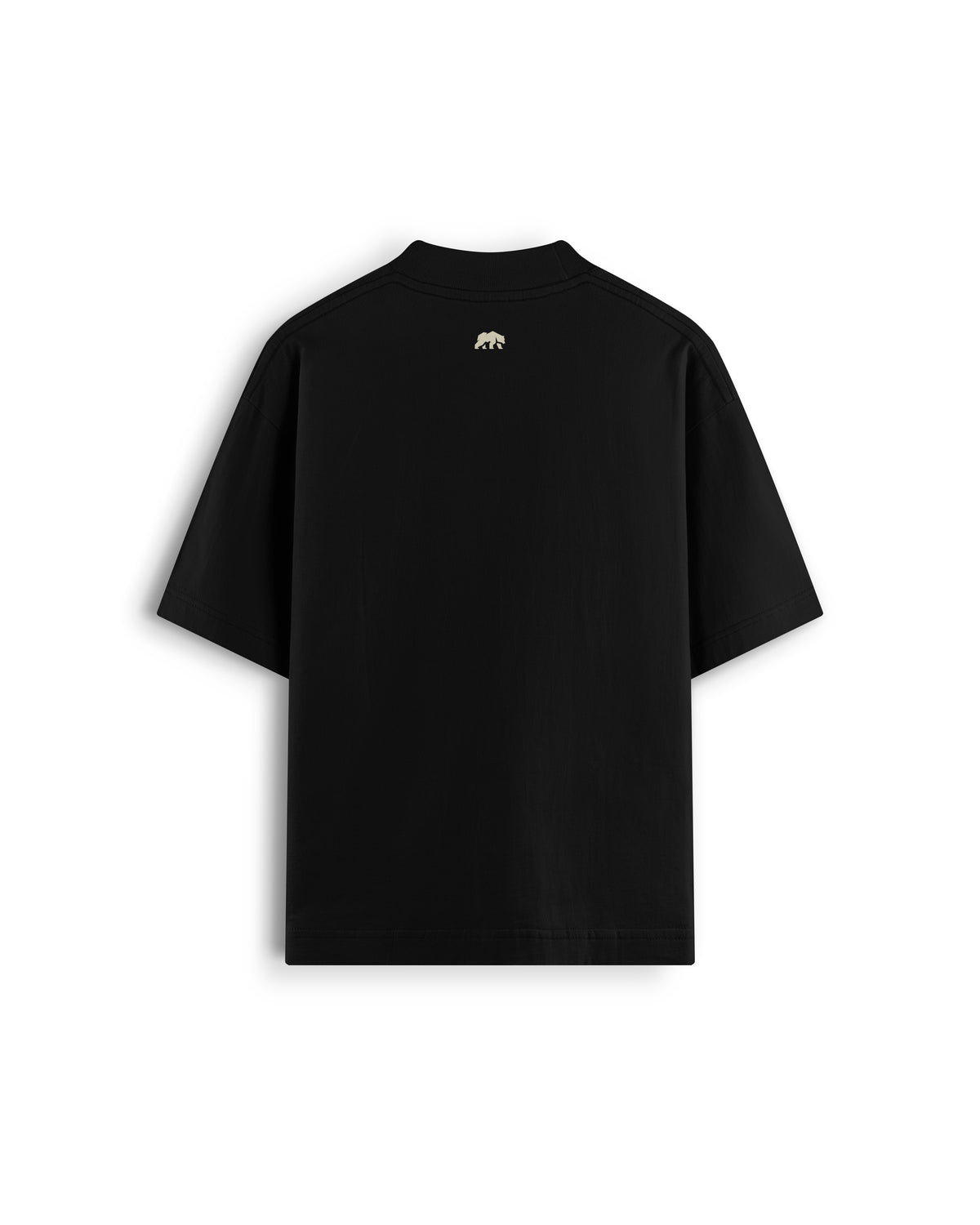 OVERSIZED MENINO DA VILA — Preto — costas