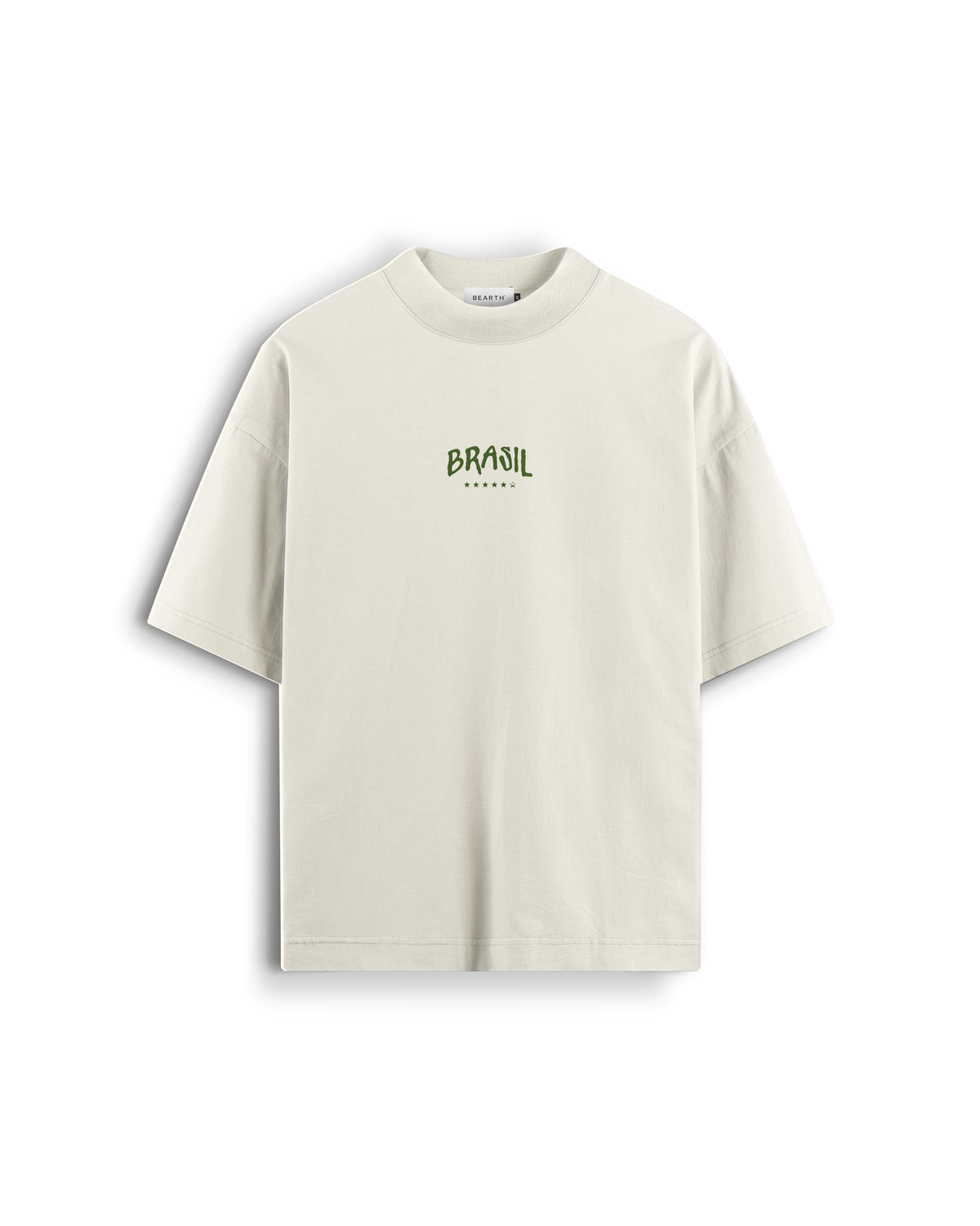 OVERSIZED NEY X BEARTH — Off White — frente