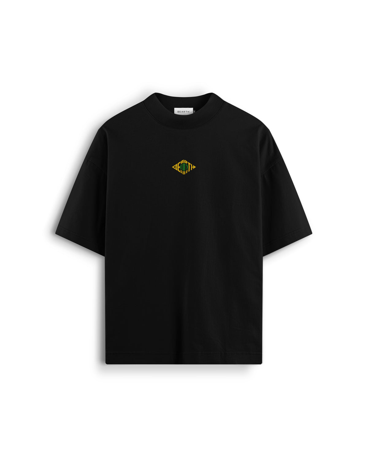 OVERSIZED FOGO BRASILEIRO — Preto — frente